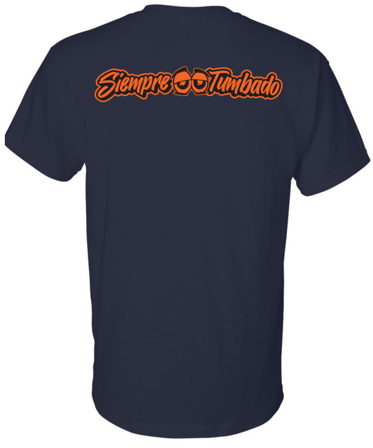 Hog leg Short Sleeve Dri-Fit Black/Orange