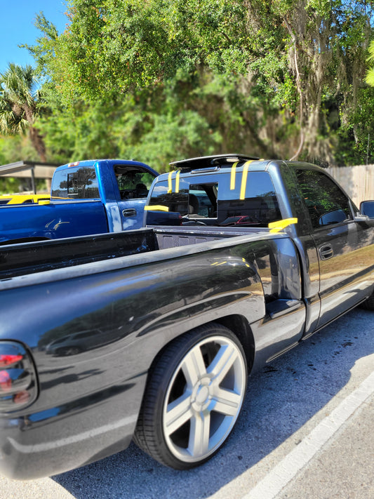 Rear glass slider window for years 88-2024.