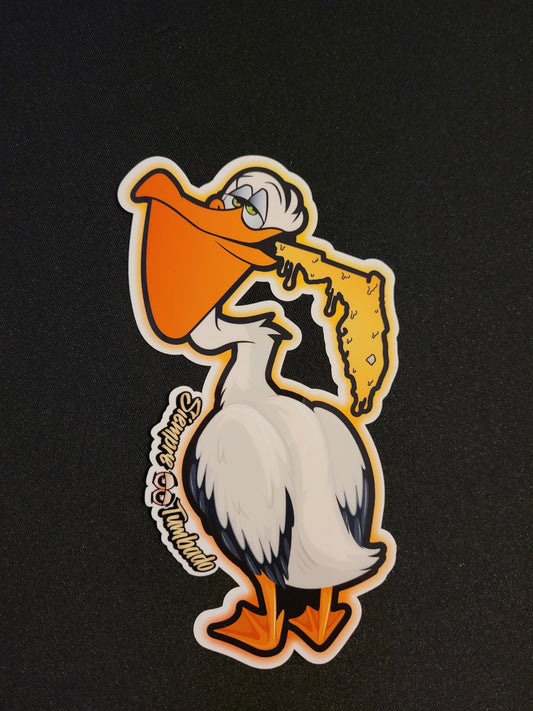 Pelican slab decal