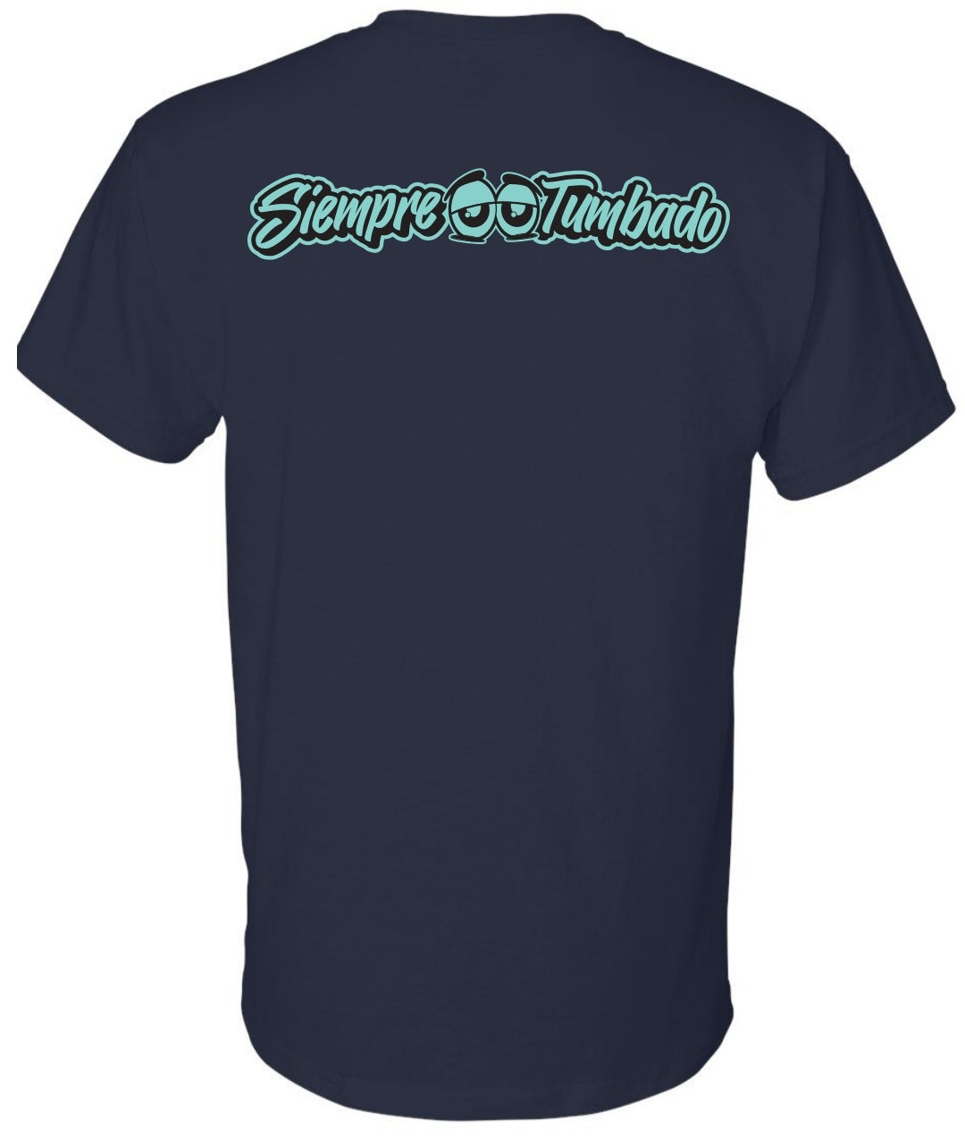Pelican Short sleeve Black/Teal CottonT-shirt