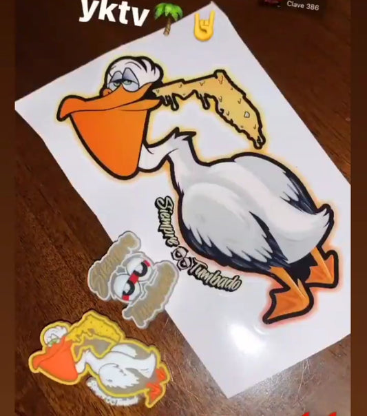 Pelican slab decal